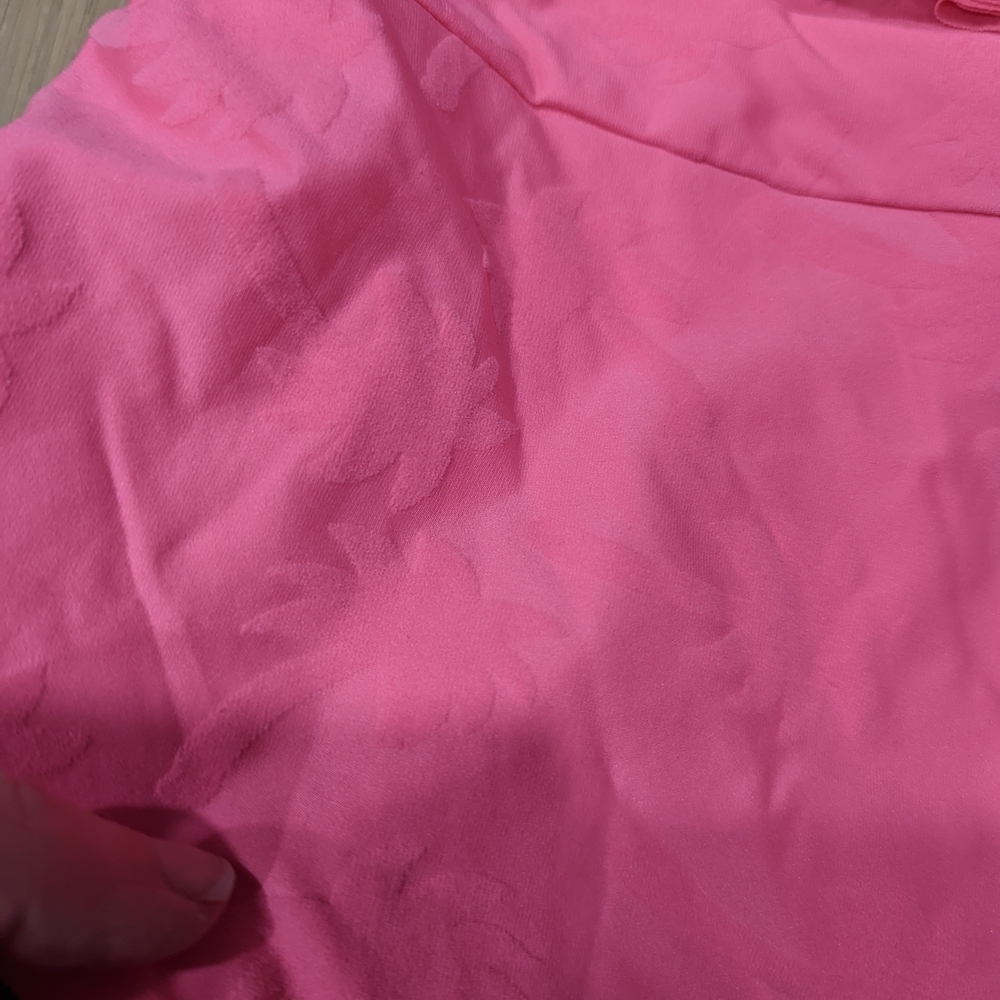 Pink Ruffled One Piece Swimsuit - Picture 7 of 8
